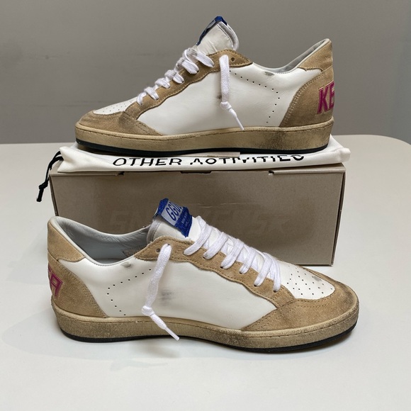 Golden Goose Ball Star Sneaker Cappuccino/White/Brown size 41 NIB - Picture 5 of 13
